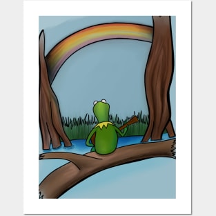 The Rainbow Connection by Kermit the Frog Posters and Art